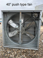 Greenhouse exhaust fan, ventilation fan, these exhaust fans are large, need freight shipping, local pick up is best