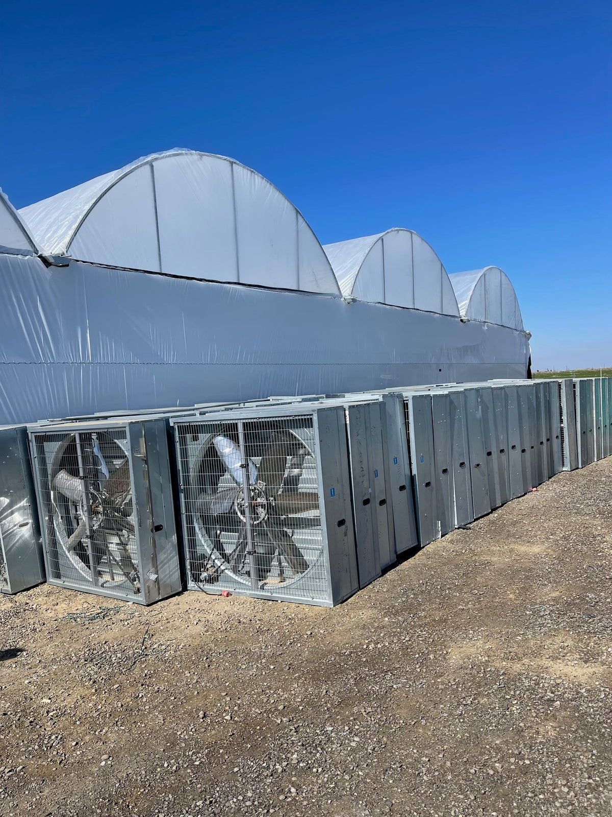 Greenhouse exhaust fan, ventilation fan, these exhaust fans are large, need freight shipping, local pick up is best