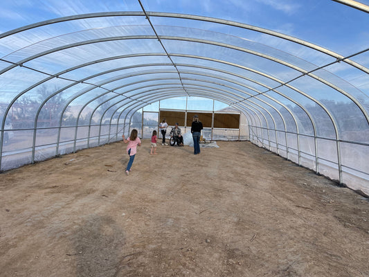 Greenhouse Kit, Size 30x70x11, Oval Shaped Hoop 30x55mm