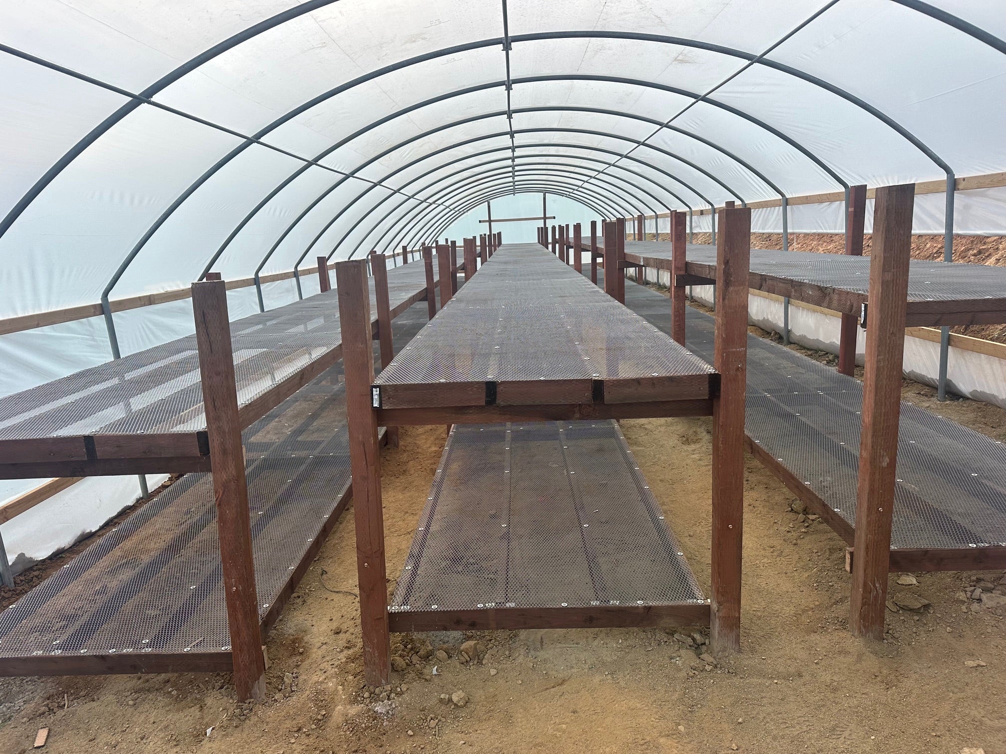 Traditional Greenhouse Kit, Size 24x100x10