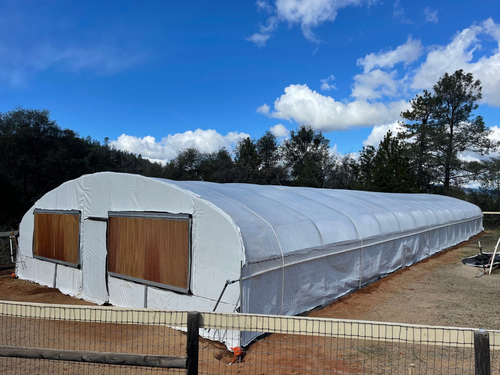 Greenhouse Kit, Size 30x70x11, Oval Shaped Hoop 30x55mm