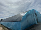 Greenhouse Kit, Size 30x100x11, Round Pipe Hoop 1.25 Inch