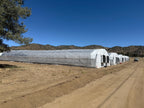 Heavy Duty Light Dep Greenhouse Kit, Size 30x70x11, Oval Shaped Hoop 30x70mm