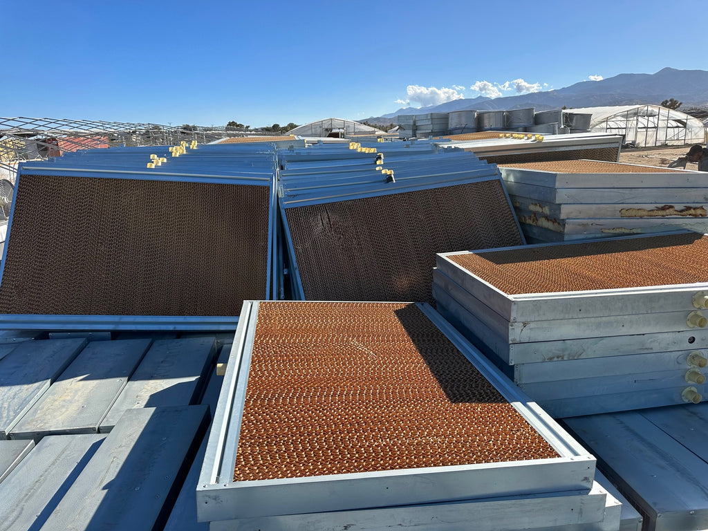 Greenhouse Evaporative Cooling Swamp Cooler, Evaporative Cooling Water Walls, Its Large, Can be Shipped By Freight or Local Pickup