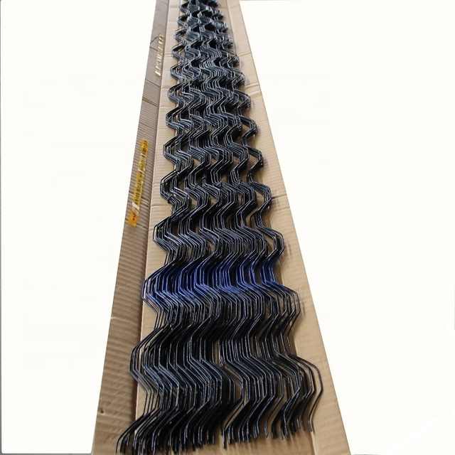 Greenhouse Wiggle Wire and Wiggle Wire Lock Channel pair, Spring Lock Channel, U-Channel, Wiggly Wire (channel is 6.5 foot long, 20 pairs per bundle)