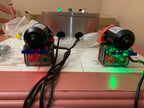 Automated Light Dep Greenhouse Blackout Plastic Rollup Motor Controller with Digital Timer. This Controller Controls 2 Motors
