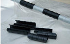 Strong Greenhouse Pipe and Plastic Film Snap Clamps for 1-1/4 inch OD Pipe, Greenhouse Plastic Clamps, Plastic Clips 100 Pieces