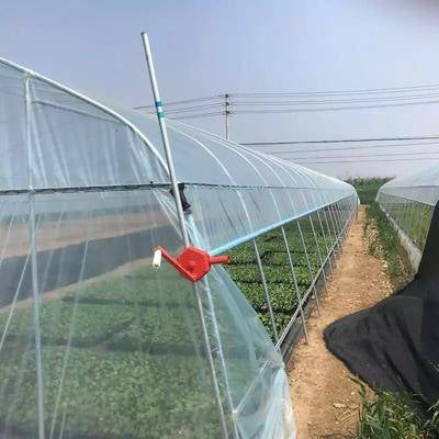 Greenhouse Sidewall Manual Plastic Film Rollup Hand Crank Winch for Greenhouse Ventilation, 1000 Crank in Stock, Discount for Large Order, Resellers