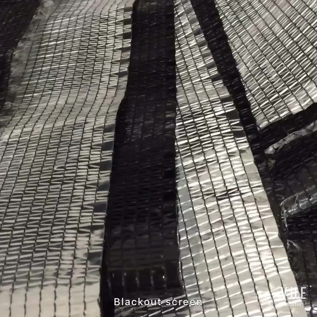 Light Dep Greenhouse Multi Layer Breathable Black Out Fabric, Light Deprivation Breathable Blackout Curtain, Size: 14’x49’, 14’x98’, 1.2/sf