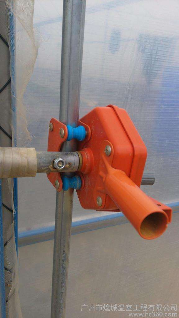 Greenhouse Sidewall Manual Plastic Film Rollup Hand Crank Winch for Greenhouse Ventilation, 1000 Crank in Stock, Discount for Large Order, Resellers