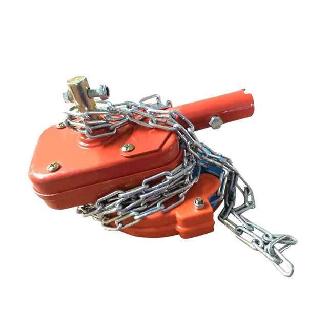 Light dep Greenhouse Blackout Plastic Roll up Chain Crank, Greenhouse Film Chain Crank Winch, Greenhouse Plastic Manual Roll up Crank for Ventilation