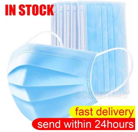 Brand new disposable face mask in stock
