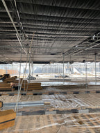 Light Dep Greenhouse Multi Layer Breathable Black Out Fabric, Light Deprivation Breathable Blackout Curtain, Size: 14’x49’, 14’x98’, 1.2/sf