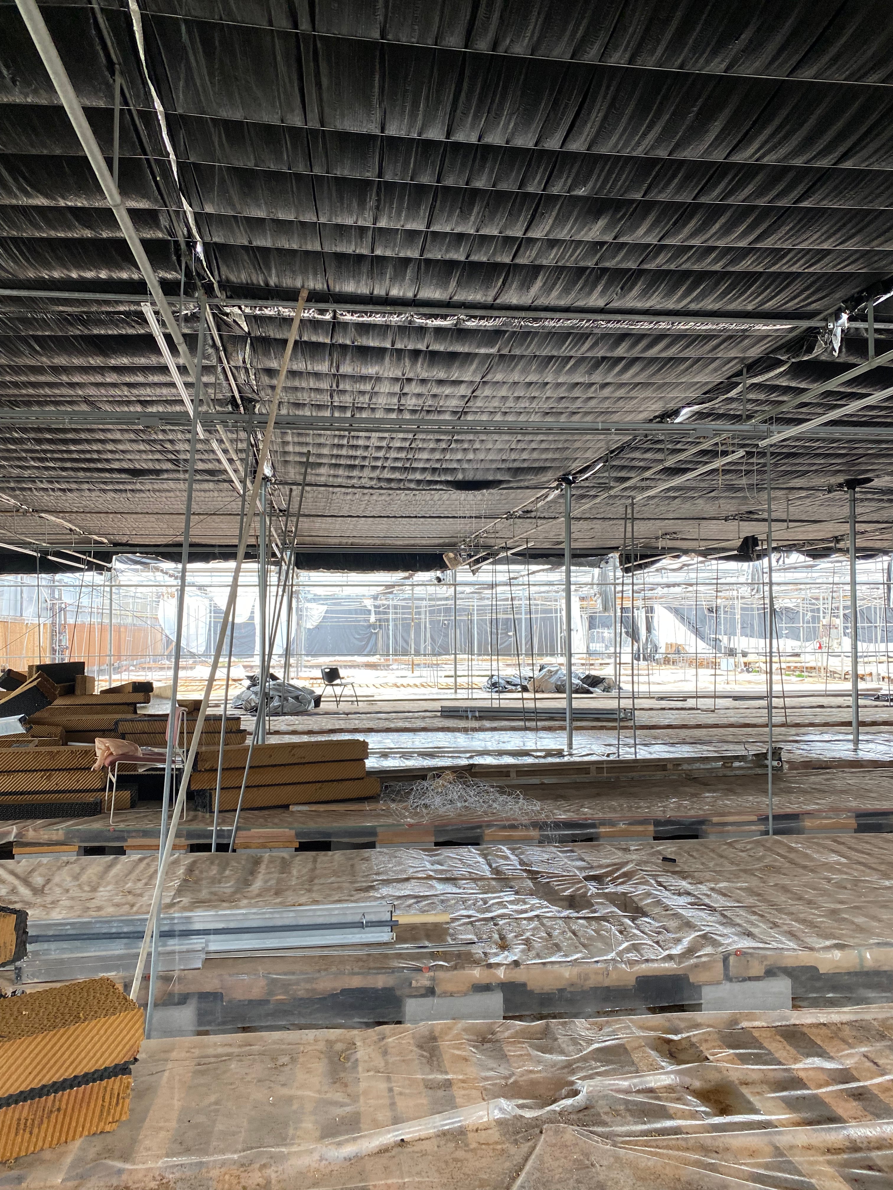 Light Dep Greenhouse Multi Layer Breathable Black Out Fabric, Light Deprivation Breathable Blackout Curtain, Size: 14’x49’, 14’x98’, 1.2/sf