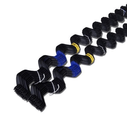 Wiggle wires for greenhouse plastic and shading cloth installation