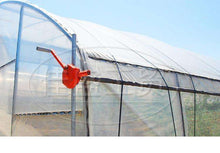 Load image into Gallery viewer, Greenhouse Sidewall Manual Plastic Film Rollup Hand Crank Winch for Greenhouse Ventilation, 1000 Crank in Stock, Discount for Large Order, Resellers
