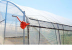 Greenhouse Sidewall Manual Plastic Film Rollup Hand Crank Winch for Greenhouse Ventilation, 1000 Crank in Stock, Discount for Large Order, Resellers