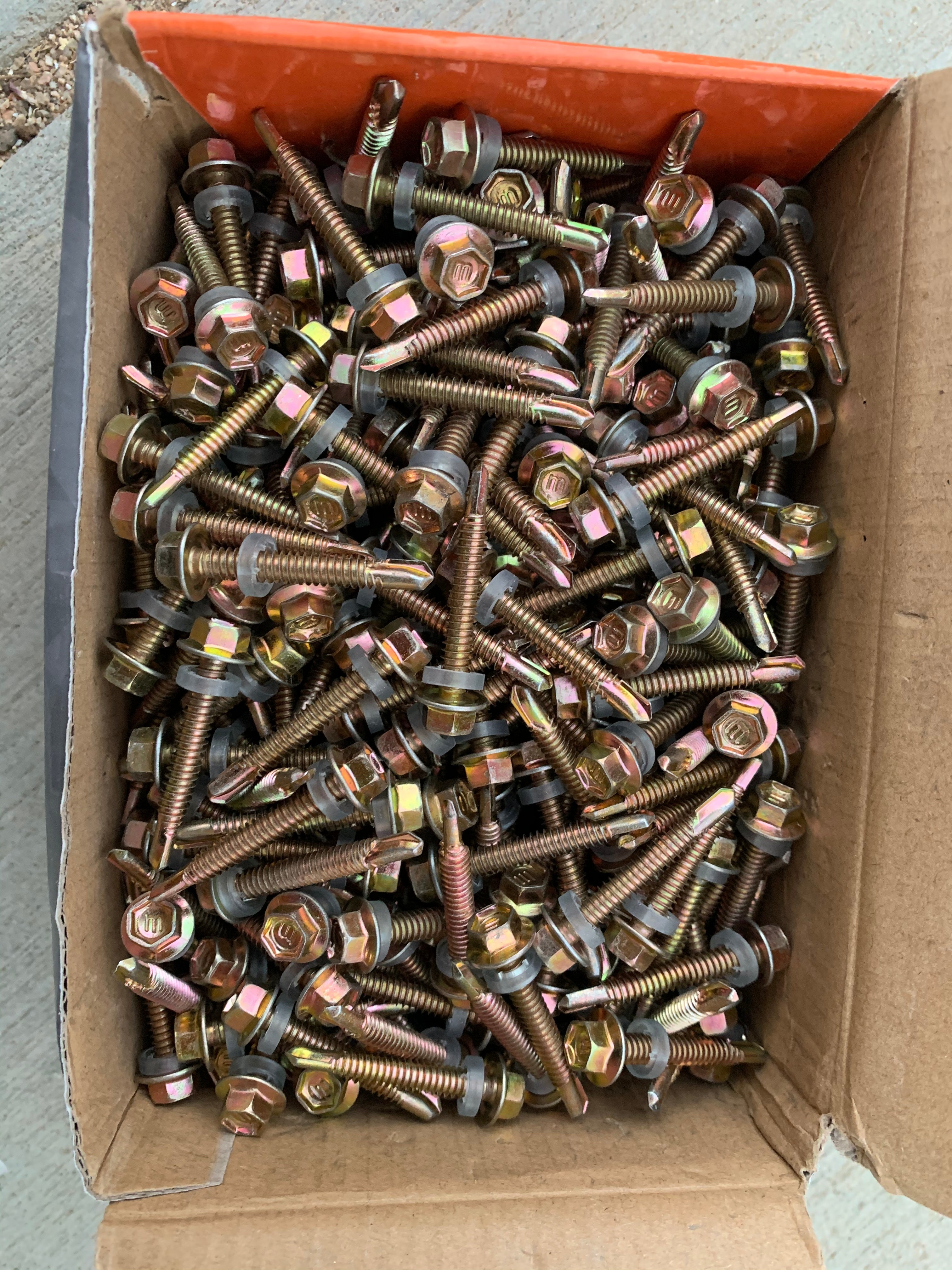 Professional greenhouse installation Self taping screw