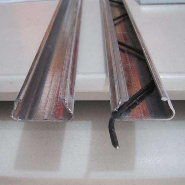 Greenhouse Wiggle Wire and Wiggle Wire Lock Channel pair, Spring Lock Channel, U-Channel, Wiggly Wire (channel is 6.5 foot long, 20 pairs per bundle)