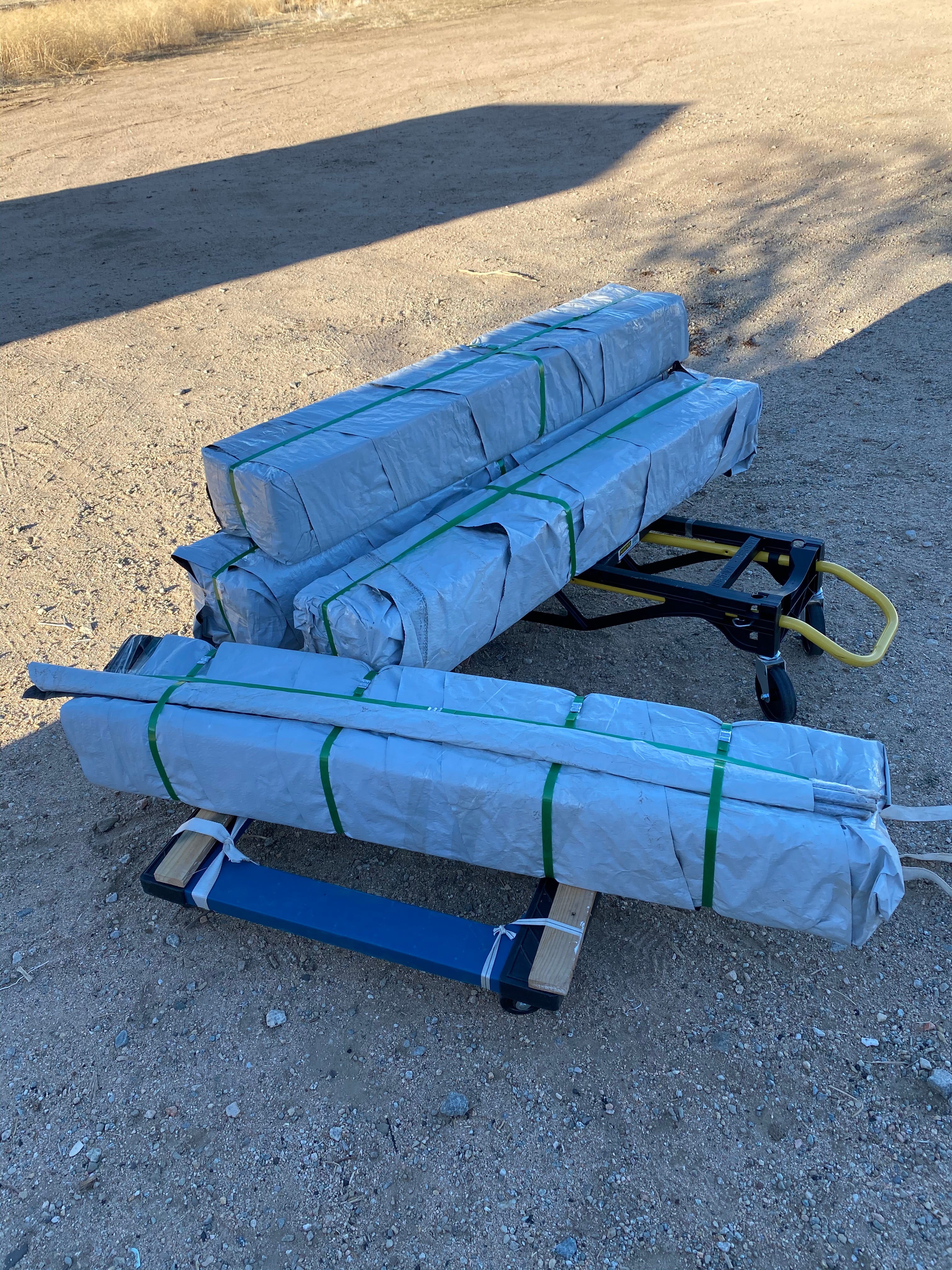 Light Dep Greenhouse Breathable Wall Light Trap, Max-Flow, Block All Light, 24” is Preassembled, 40" have unassembled and assembled,  other sizes are not assembled, local pickup preferred